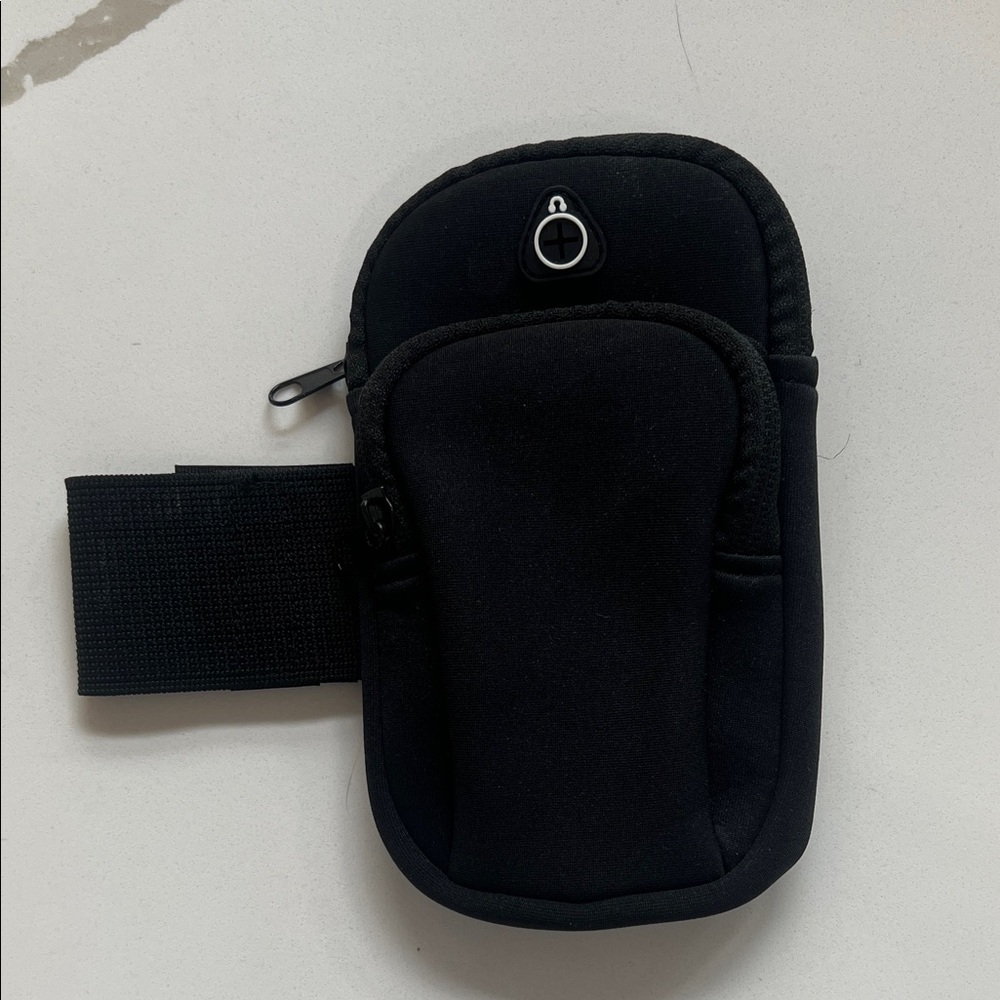 Black Armband Phone Holder